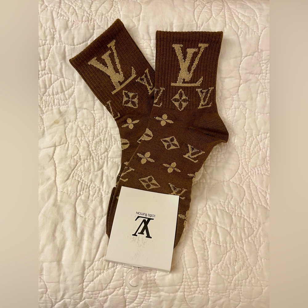 📌Luxury Monogram Socks📌 - Picture 8 of 14
